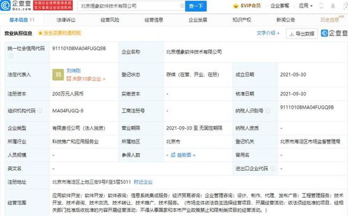 數夢工場關聯公司成立新公司，專注網絡與信息安全軟件開發，注冊資本200萬